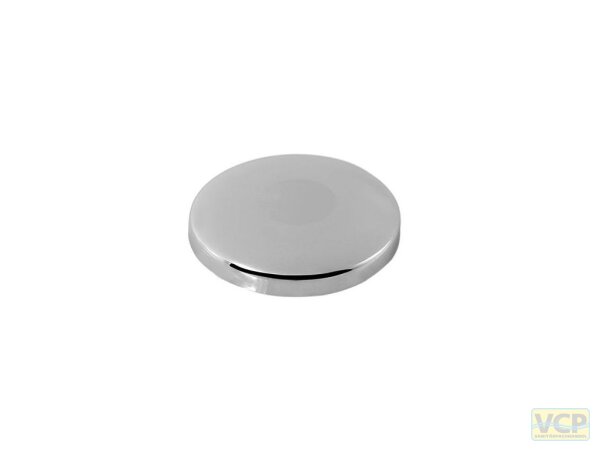 Blindrosetten Messing chrom Ø 61 x h10