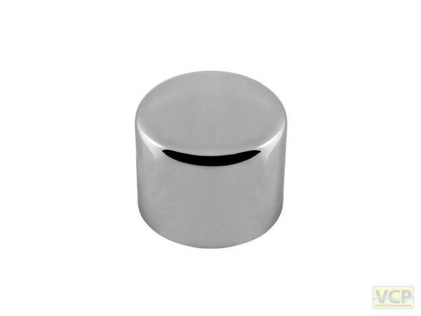 Blindrosetten Messing chrom Ø 61 x h50