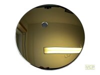 Temposet Sichtteil für Tempoplex ABS chrom alt mit 2...