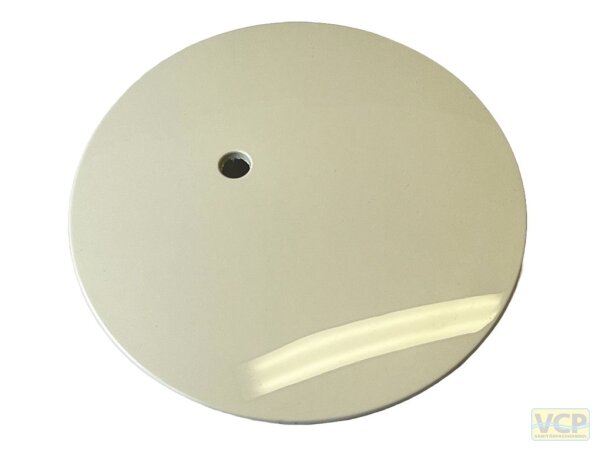 Temposet Sichtteil für Tempoplex in ABS weiß mit Schlitzen