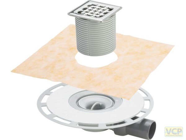 Advantix-Badablauf DN50 für Verbundabdichtung (geflieste Dusche) mit Abdichtungsmatte