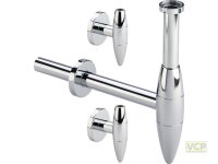 Eleganta WT.Siphon 5/4" chrom Set 3