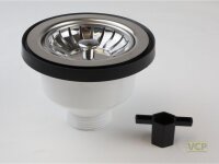 Ablaufventil mit Körbchen 6/4" x 90mm Bonomini