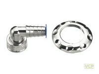 Anschlusswinkel 3/4" mit Kontermutter verchromt...