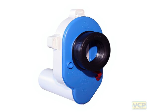 Urinal-Absaug-Siphon DN50 für waagerechten Ablauf