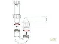 Kunststoff-Quetschring 40,5x45x3