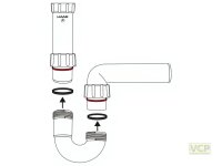 Gummi Quetschdichtung 33x38x5mm