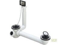 Ab-und Überlaufgarnitur für Doppelspüle,...