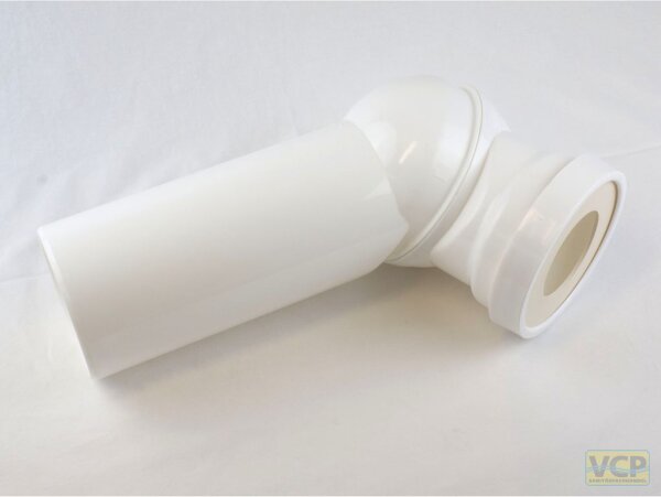 WC-Gelenkbogen 90° - 180° - 110 x 402/275 mm