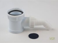 Siphonzwischenstück mit WM-Anschluss 6/4"...