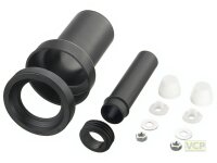 PE-Wand-WC-Anschlussgarnitur DN90 mit U-Scheibe und...