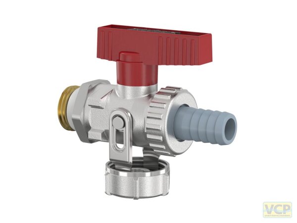 Flamco KFE-Kugelhahn 1/2" vernickelt