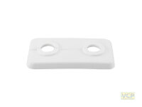 Heizkörper-Doppelrosette 15 mm weiß...