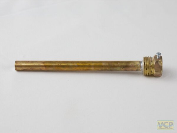 Messing-Tauchhülse 1/2"Ag x 150mm