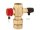 Kappenventil 1" Caleffi 5580 mit Entleerung