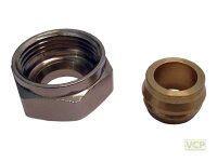 Klemmverschraubung vernickelt G 3/4" und Eurokonus x...