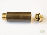 Bauelement Messing blank 1/2" x 65 mm