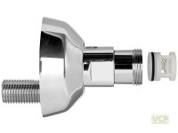Exzenter-Anschluss absperrbar 1/2" x 3/4" chrom...