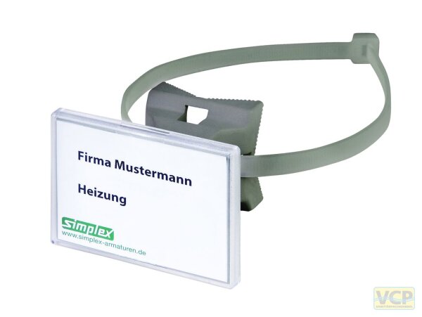 Quick Schilderhalter mit Schnellverschluss