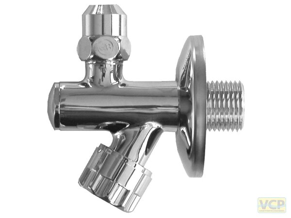 Eckventil mit Filter 1/2"