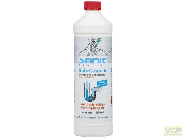 Sanit Rohrgranate flüssig 1.000ml ACHTUNG Verordnung EU 2019/1148 beachten