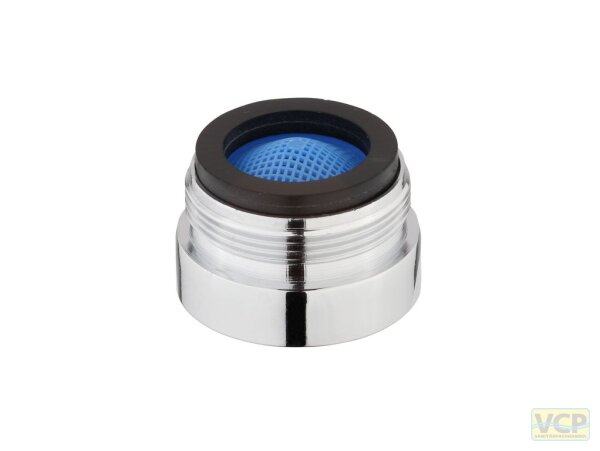 Turbulator-Strahlregler mit Sondergewinde M24x1 Ag Ø 26,0 x H 14,5mm verchromt