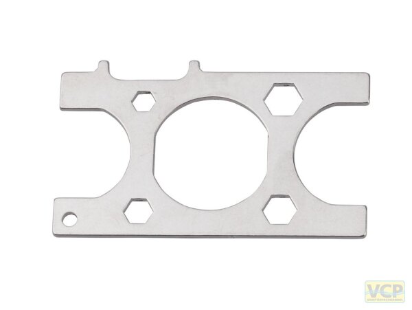 Multifunktionsschlüssel aus Edelstahl