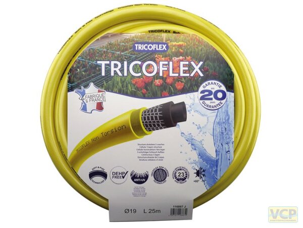 Gartenschlauch Tricoflex 3/4" gelb 50 lfm.
