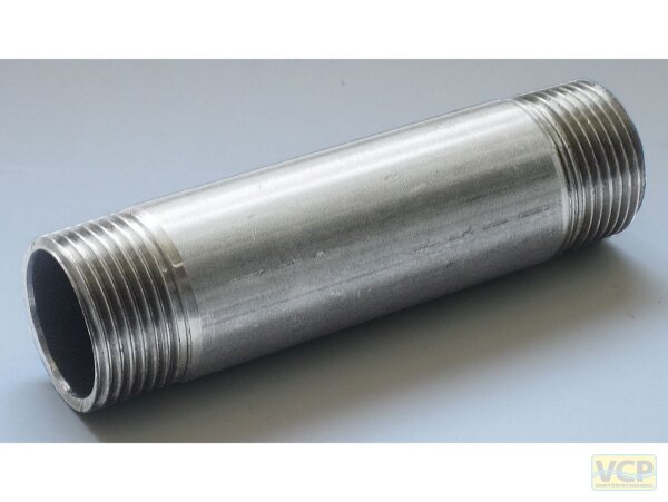 Rohrnippel Edelstahl 1" x 120mm