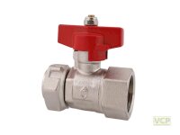 Kugelhahn 3/4" mit Verschraubung und Plombierbohrung