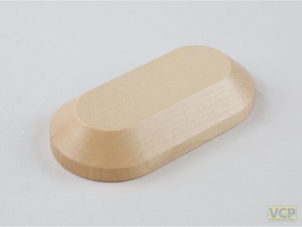 Doppelrosette "Tirol" Ahorn blind zum Selberbohren