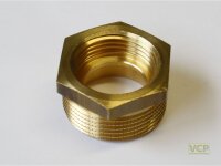 Reduzierstück Messing blank 1"Ag x 3/4"Ig...