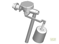 Schwimmerventil für Kombi-Spülkasten