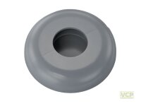 Einzelrosette "Mailand" Fenstergrau Ø21,7mm