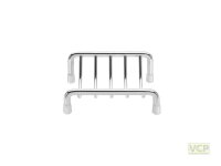 Standseifenkorb chrom 105x70 mm (Füße weiß)