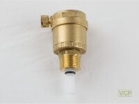 Giaccomini Schnellentlüfter 3/8" 881 Messing blank