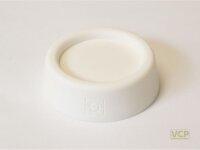 WM-Unterlagen rund weiß