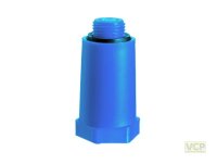 Baustopfen leicht 1/2" blau