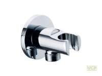 Wandanschlussbogen 1/2" mit Brausehalter, aus...