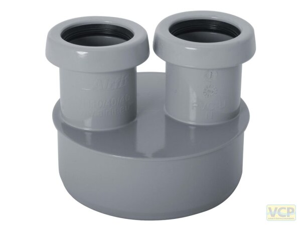 Abwasser Reduzierstück DN110x40x40