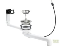 Ablaufventil für Spülen mit 90mm Ablaufloch,...