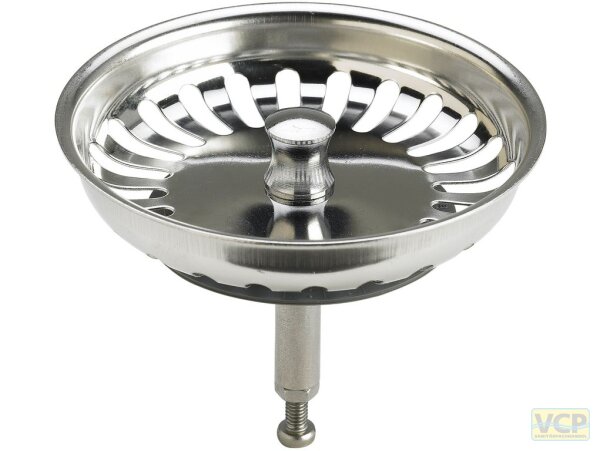 Siebeinsatz für Spülen mit Bowdenzugmechanik, Ø82mm