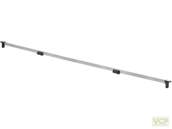 Edelstahlstegrost 1200 mm geschliffen matt