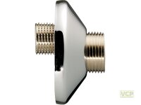 Excenter-Anschluss 1/2" x 3/4" chrom...
