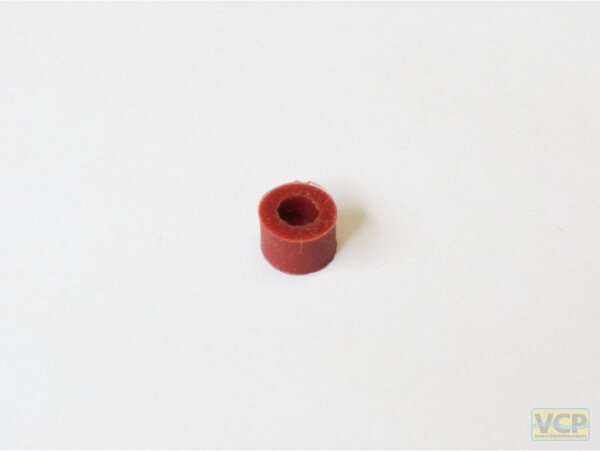 Silikon-Schwimmerpuffer rot 4,9x7mm für Grohe-Dal Spülkästen