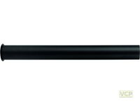 Bördelrohr Messing matt schwarz 32 x 300 mm