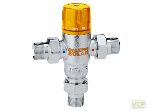 Caleffi Thermomischer 2521 Solar 3/4" mit Rückschlagventilen