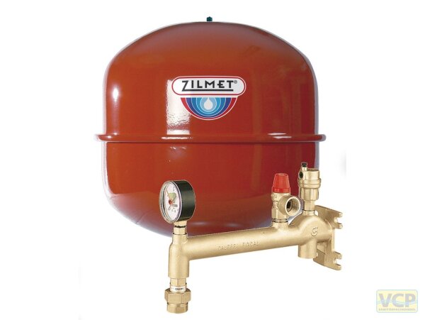 Zilmet Ausdehnungsgefäß SET 12L rot