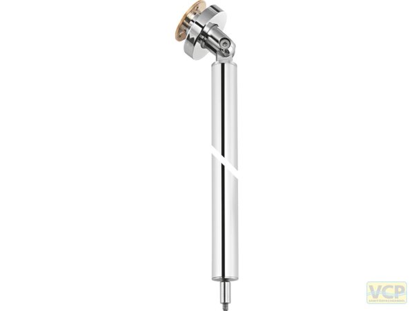 Deckenstütze für Dachschrägen Serie 8000 500mm Messing verchromt