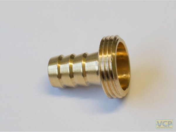 1/3-Schlauchverschraubung 3/8" x 1/2"Ag